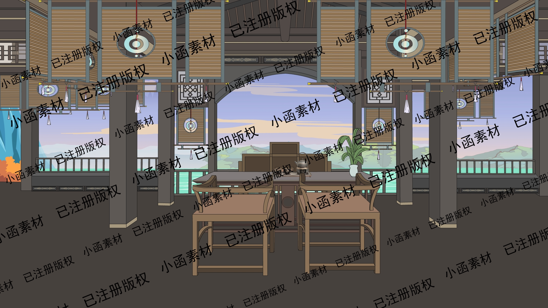 凉亭