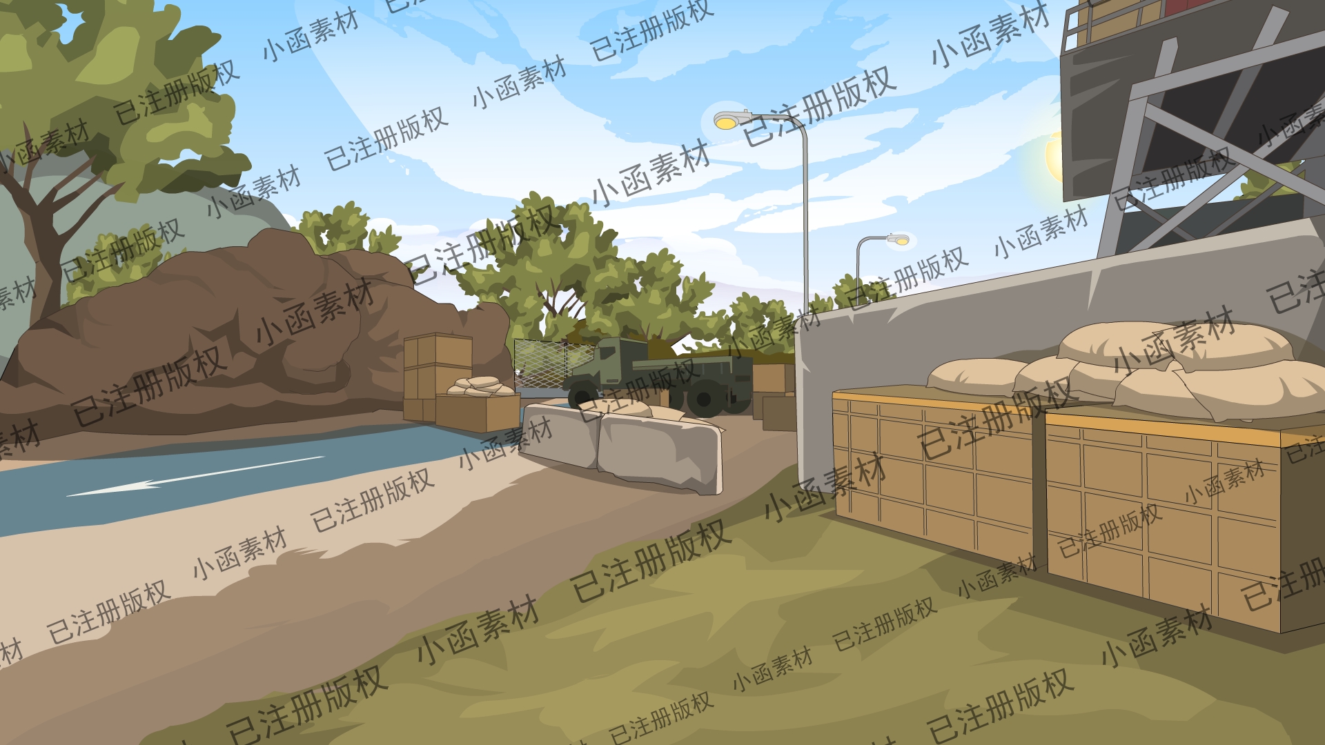 高塔卡车