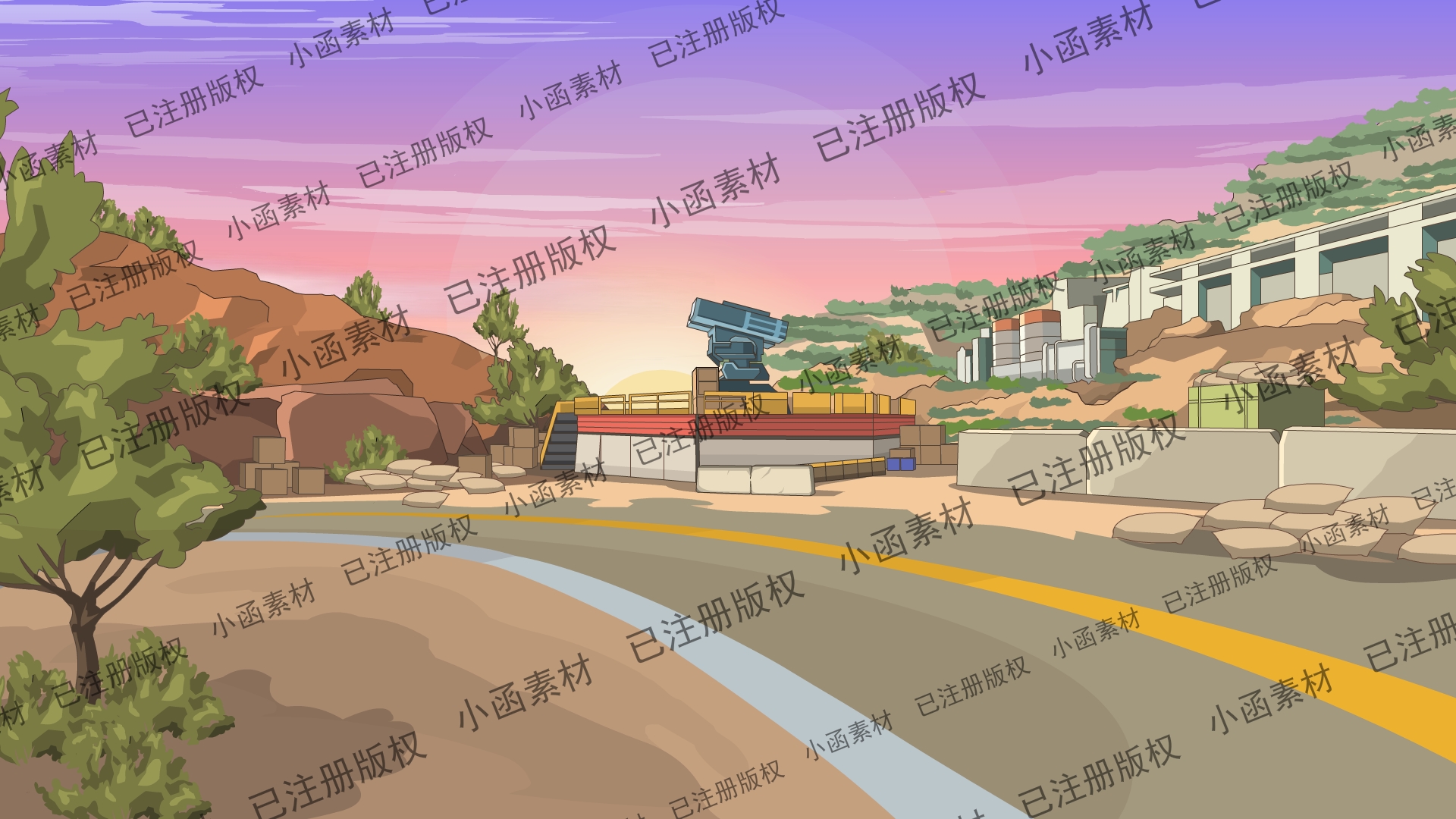 炮台