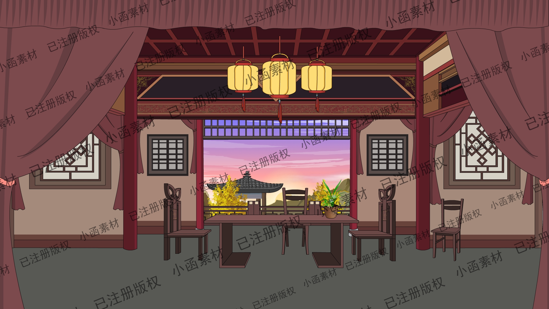 楼上房间