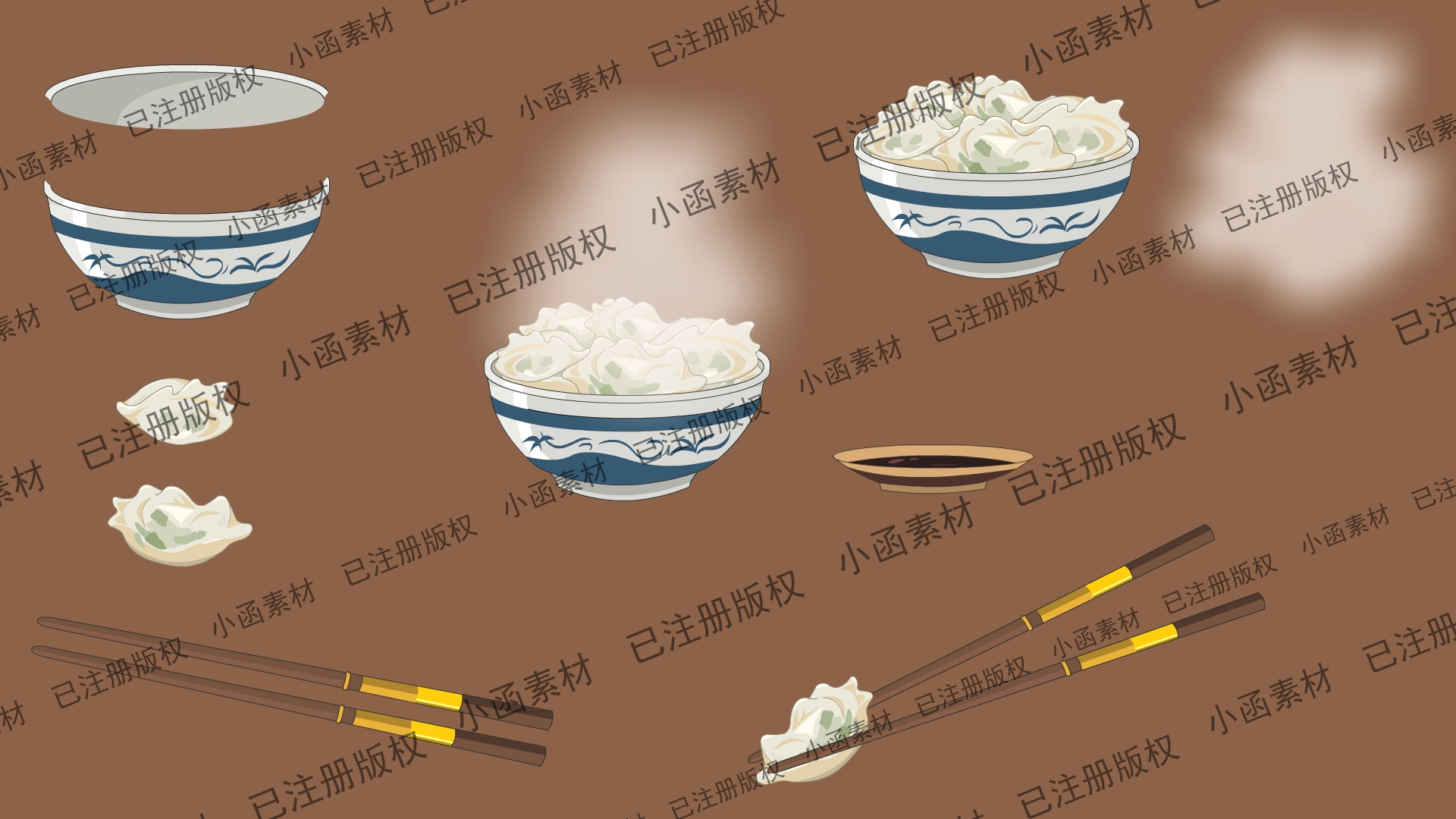 碗、饺子